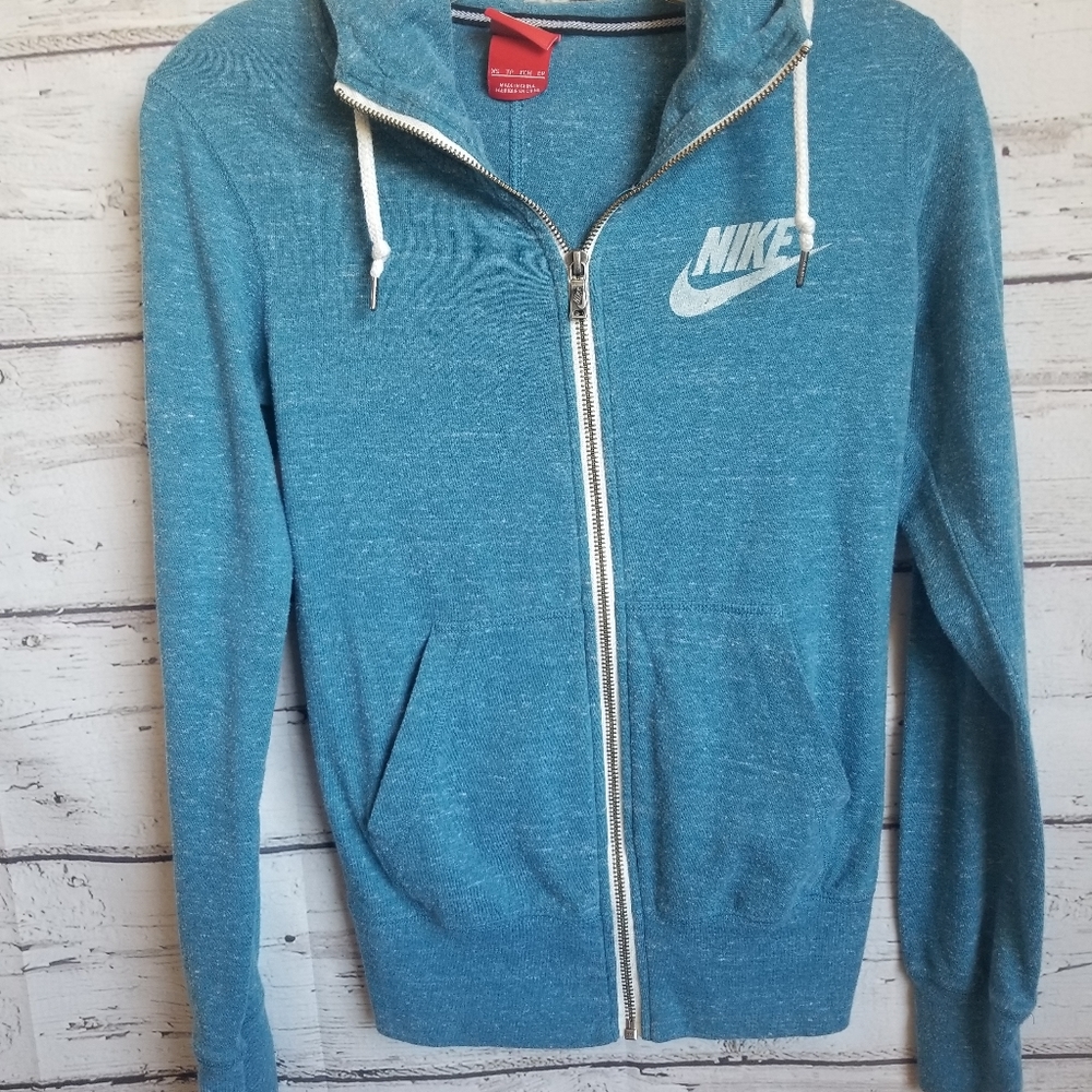 🌵Heathered Blue Nike Zip Up | XS